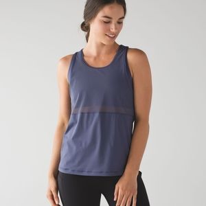 Purple Lululemon Fast As Light 2-In-1 Tank 6